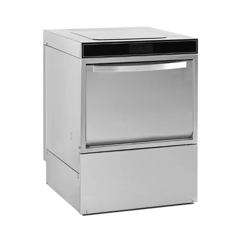 Lavastoviglie Professionale con Addolcitore e Pompa di Scarico - 230 V