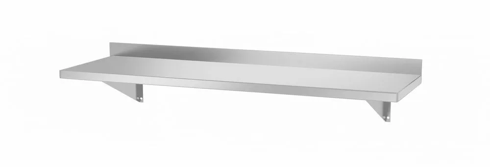 Mensola da Parete con 2 Supporti - L 1000 x 300 mm