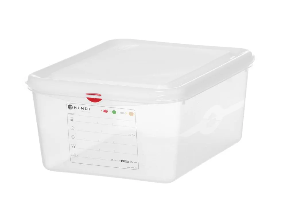 Bacinella GN 1/2 Trasparente in PP - 10 L