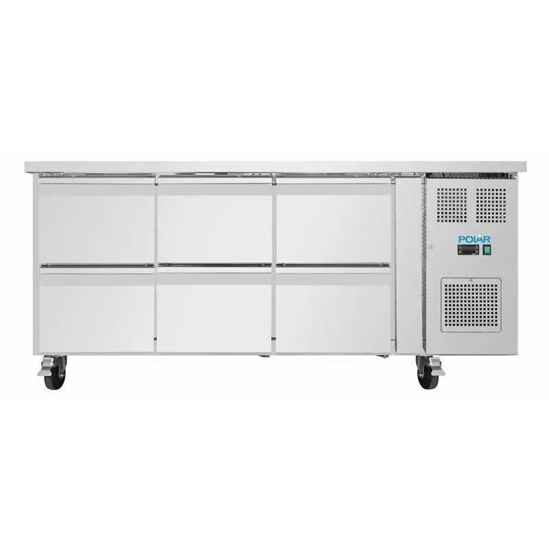 Tavolo Refrigerato GN 1/1 6 Cassetti Serie U - 465 L