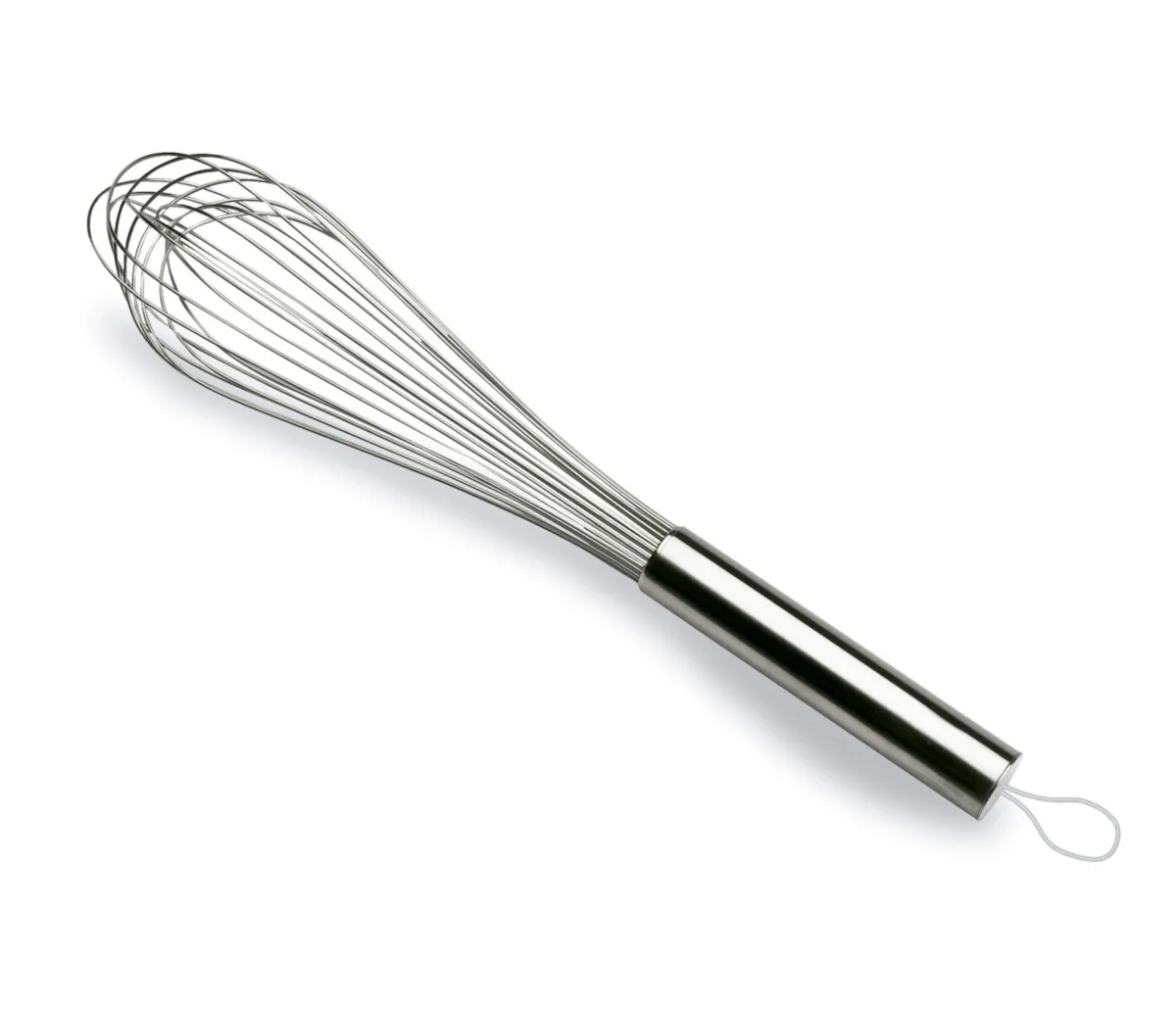 Frusta in acciaio inox - 40 cm
