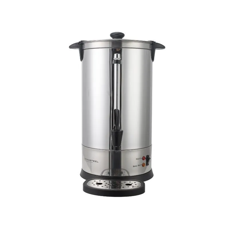 Percolatore da Caffè Professionale 7 L 48 Tazze 950 W Inox, Filtro Permanente, Rubinetto di Servizio - Ricondizionato