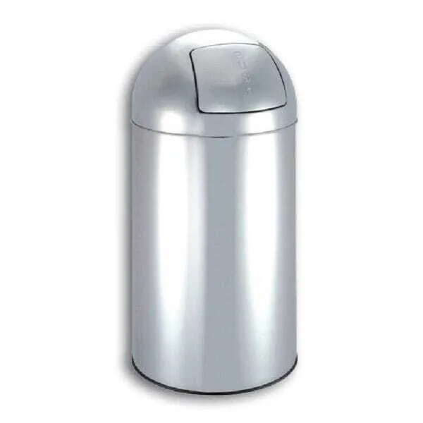 Pattumiera Inox Push 30 L