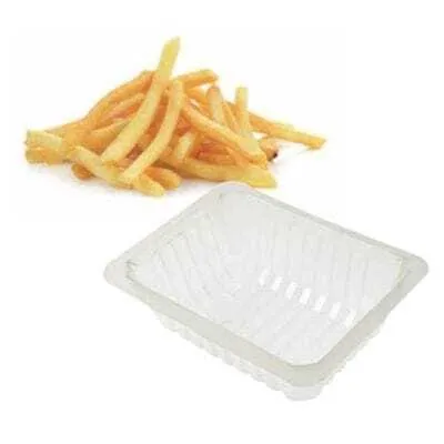 Barquette per patatine traslucide - 50 cl - Lotto da 250