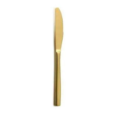 Coltello da tavola linea BCN Colors Oro - Lotto da 12