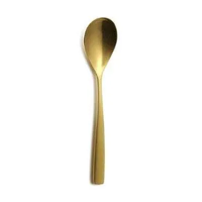Cuillère à Dessert Gamme BCN Colors Or - Lot de 12