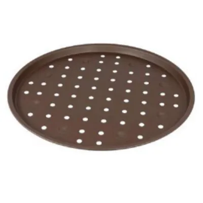 Piastra per pizza forata con piedini - Ø 330 mm