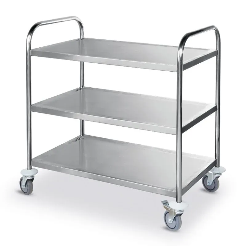Carrello di servizio a 3 piani 830 x 510 mm