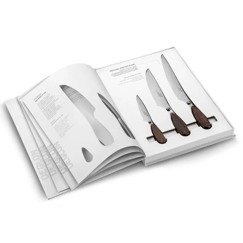 Set libro 3 coltelli