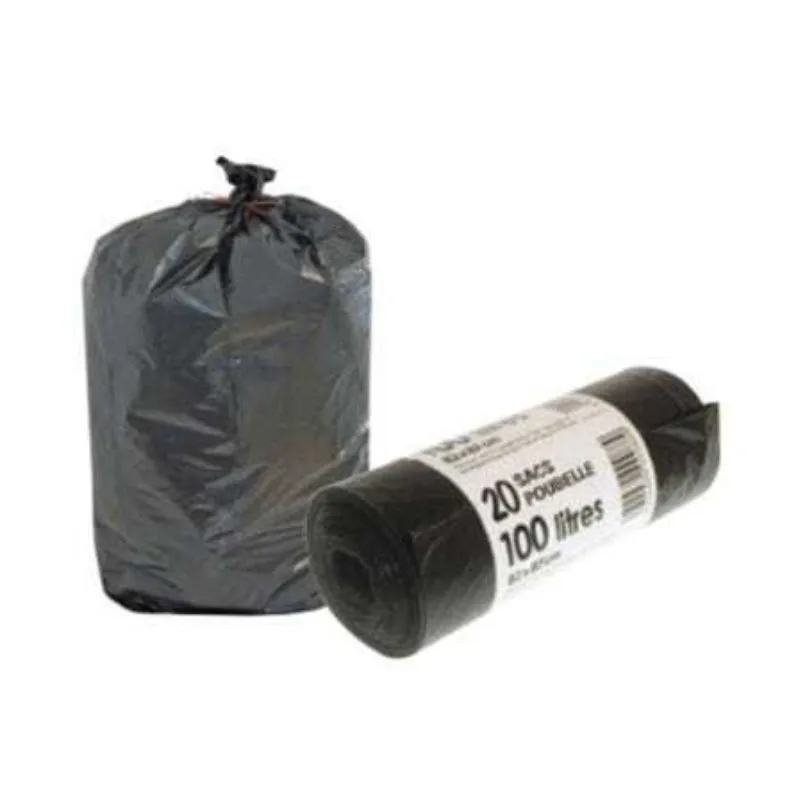 Sacchetto della spazzatura - 130 L - Rotolo di 20 sacchi