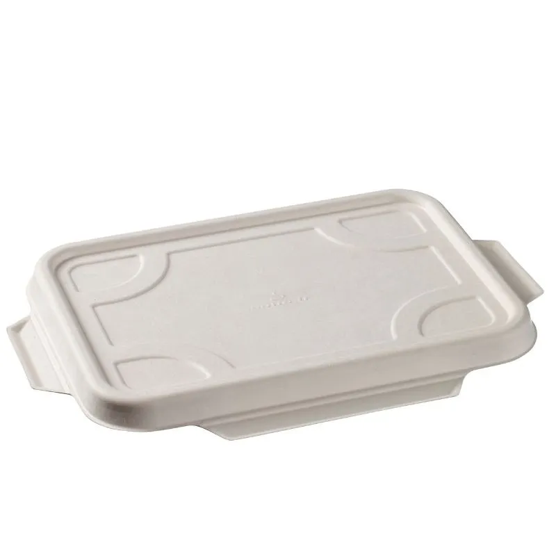 Coperchio per Vaschetta 2 Scomparti in Polpa - 183 x 131 mm - Lotto da 50