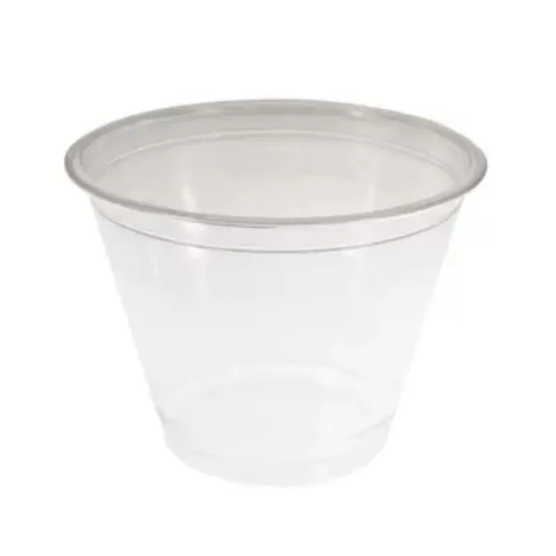 Vaso Trasparente Plastica - 270 ml - Confezione da 50