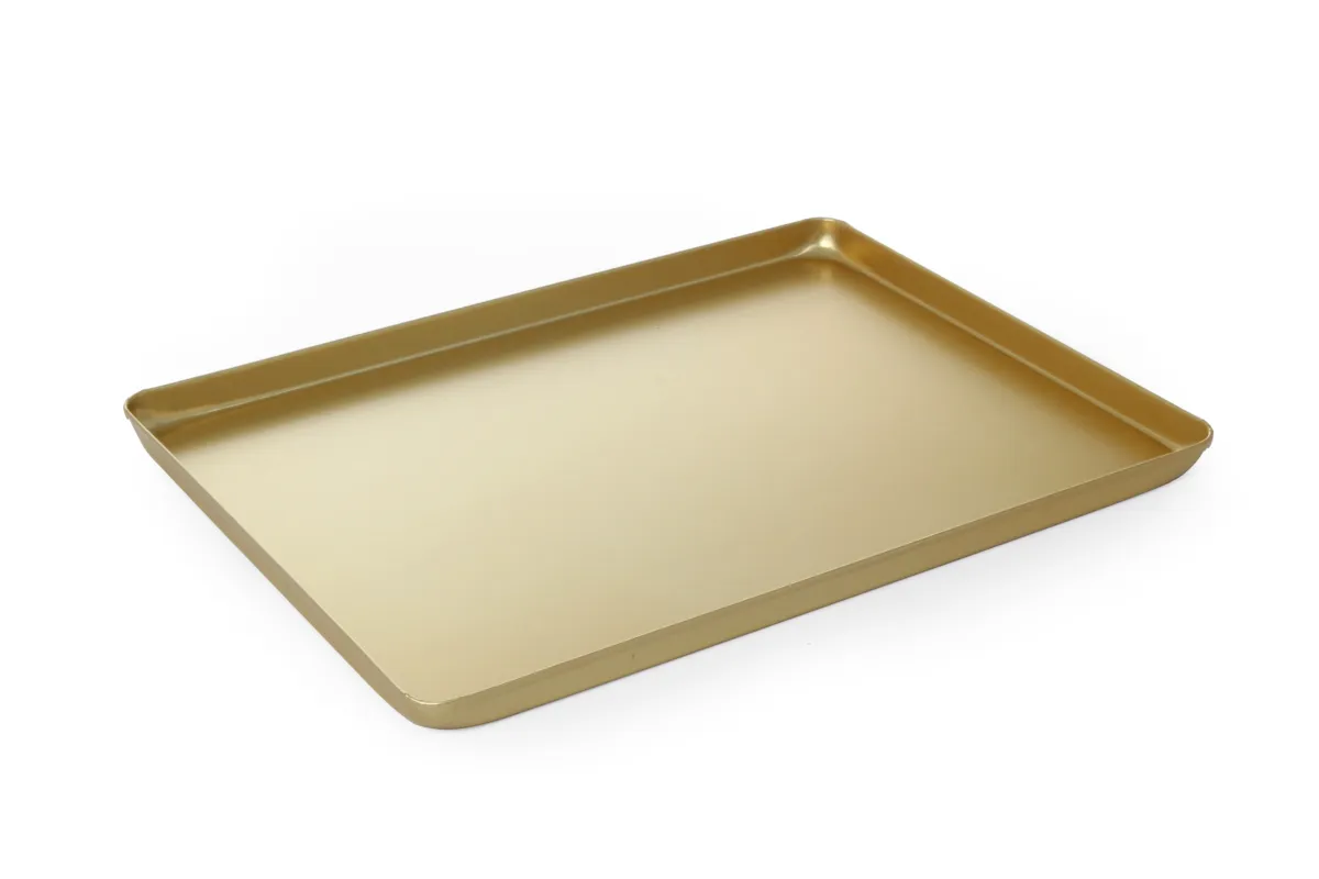 Vassoio di presentazione dorato - 400 x 300 mm