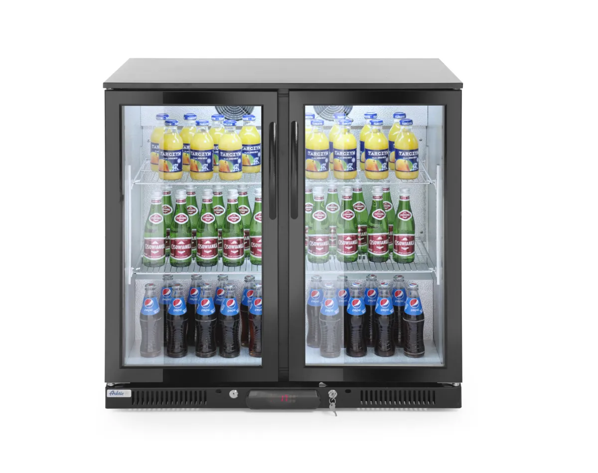 Retro Bar Refrigerato a Doppia Porta - 180 L