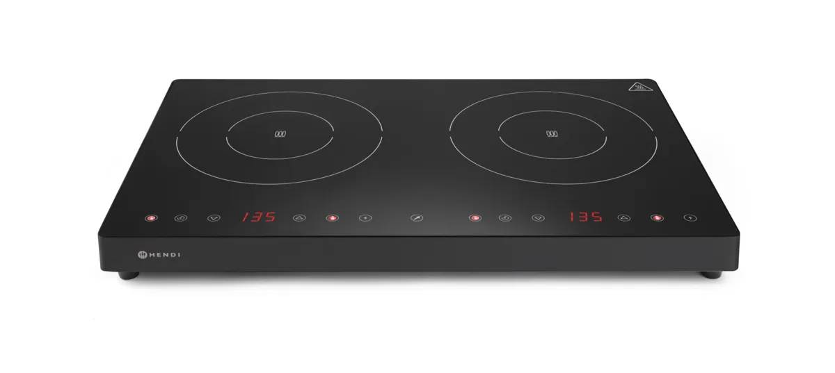 Piastra di Cottura a Induzione Doppia Black Line