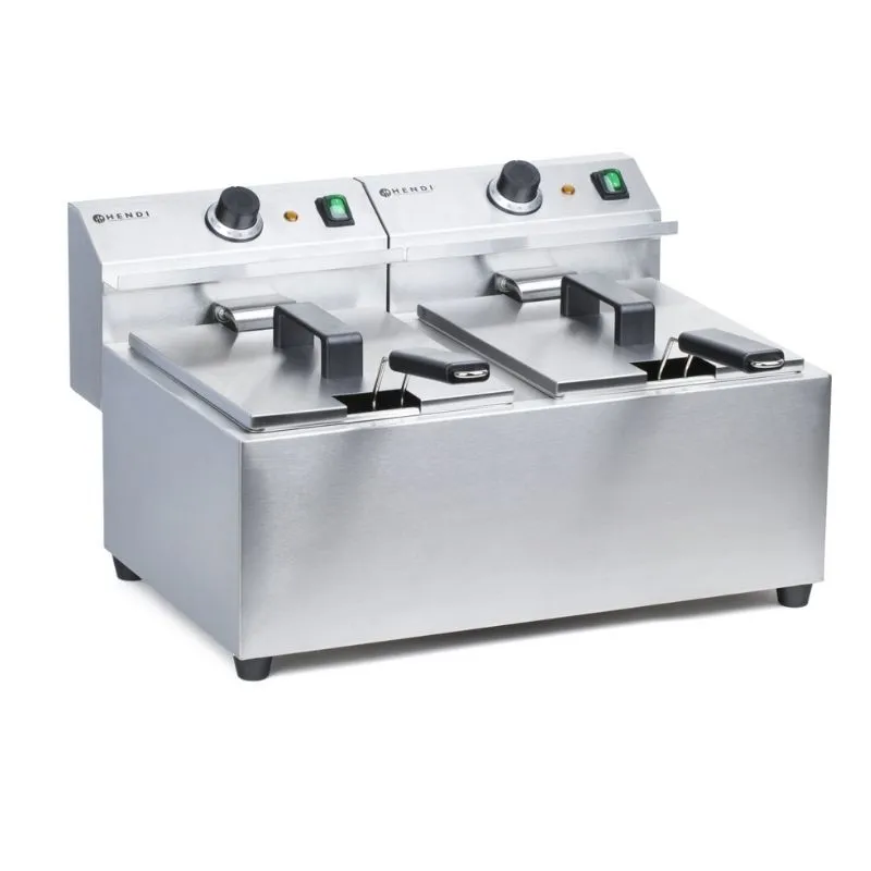Friggitrice Mastercook - 2 x 8 L