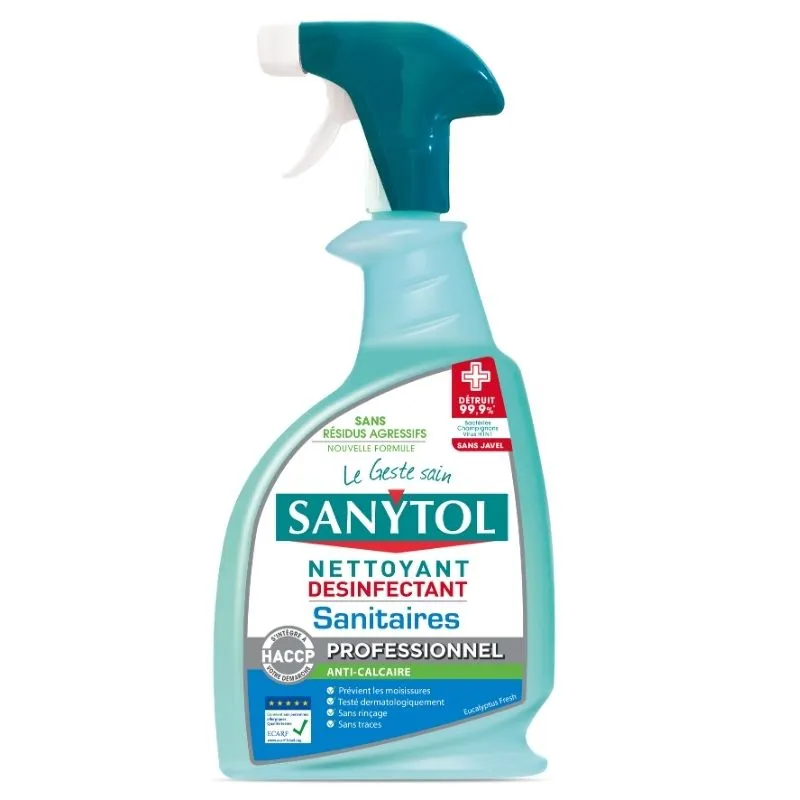 Spray Disinfettante Detergente per Servizi Igienici - 750 ML