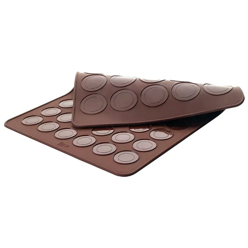 Stampo per macarons doppia faccia in silicone - 390 x 290 mm