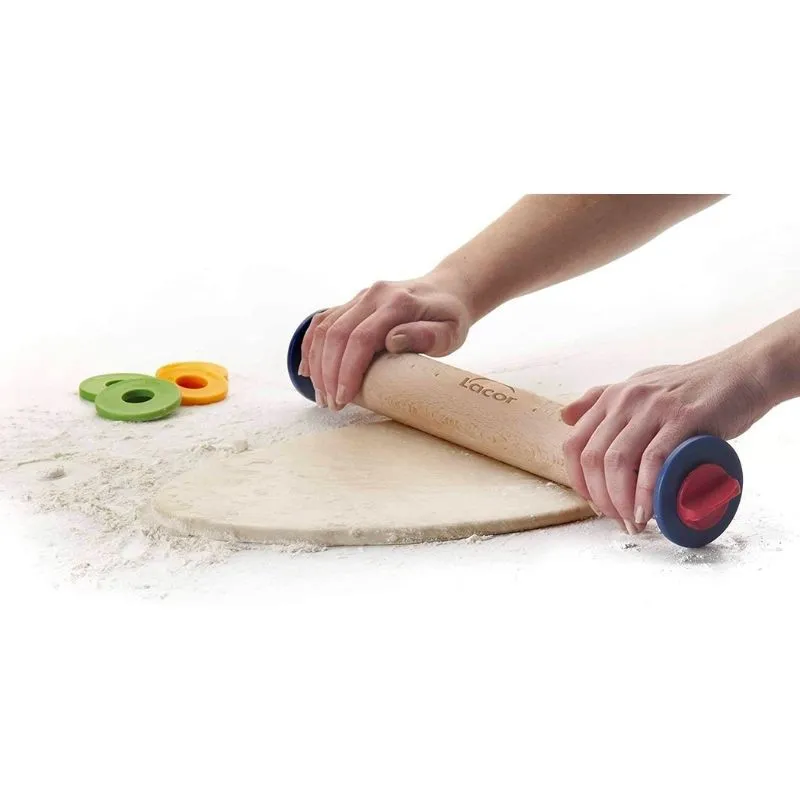 Mattarello con dischi rimovibili