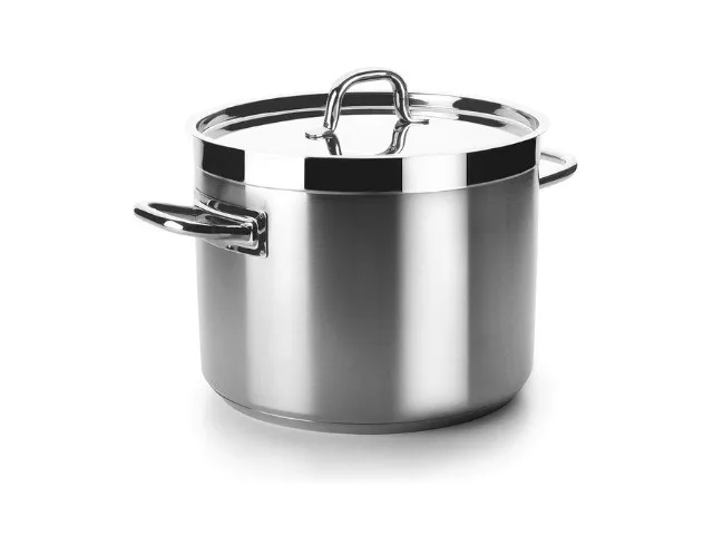 Marmitta Professionale Bassa Con Coperchio - Chef Luxe - ø 36 cm - 21,8 L