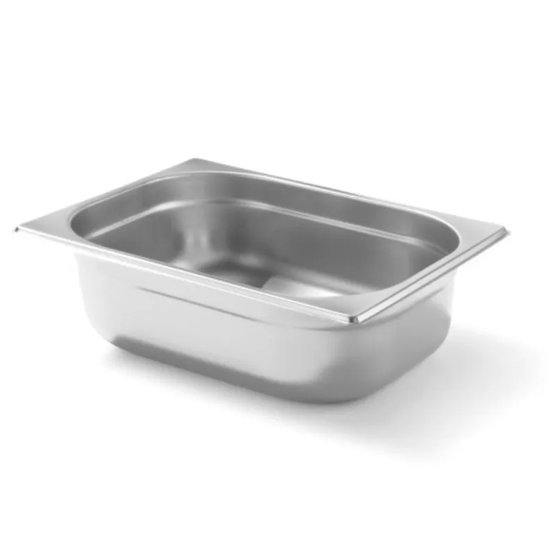 Bacinella Gastronorm GN 1/2 Inox - Profondità 40 mm - 2 L