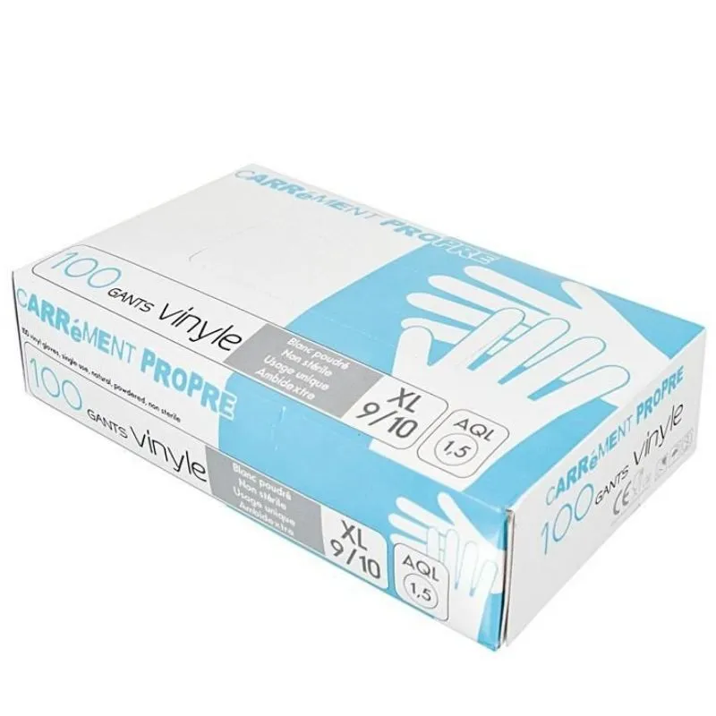 Guanti in vinile Taglia XL - Lotto da 100