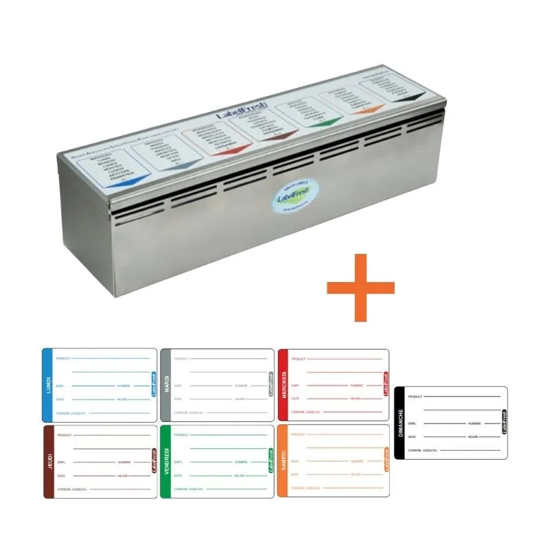 Kit di avvio professionale con scatola e etichette di tracciabilità