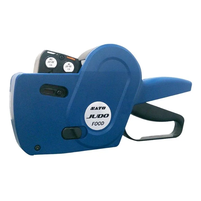 Etichettatrice a 2 linee con etichette - Judo Food - L 250 x P 60 mm
