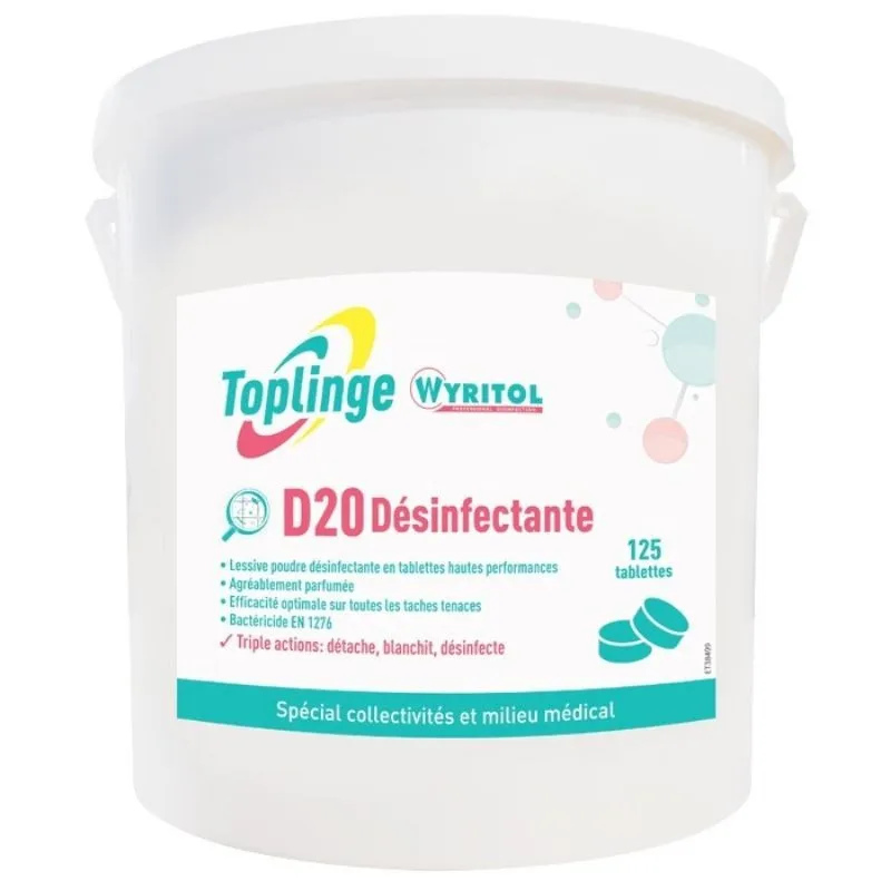Compresse Disinfettanti per il Bucato - Confezione da 125