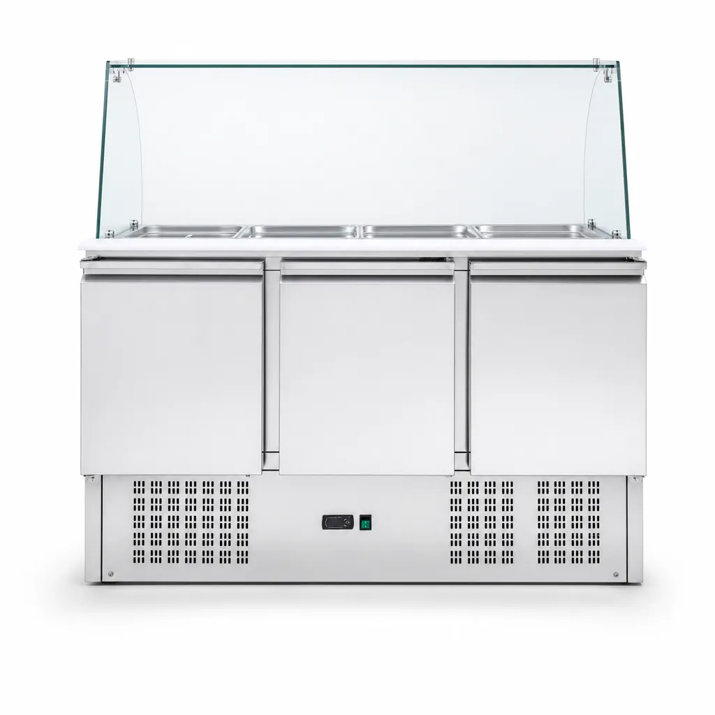 Saladette Refrigerata 4 GN 1/1 - 3 Porte