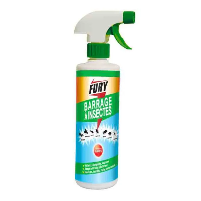 Spray Barriera per Insetti Volanti e Striscianti - 500 ml