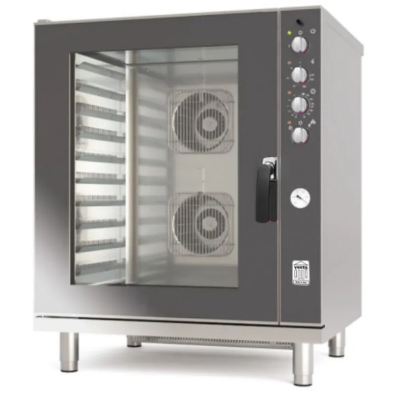 Forno Professionale a Gas e Aria Pulsata Manuale - 10 Livelli 600 x 400