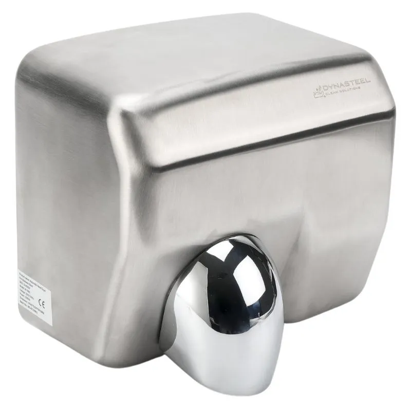 Asciugamani Automatico a Becco Inox AISI 304 2300 W, Asciugatura 20-30 s, 45 dB, Sanitari Pro