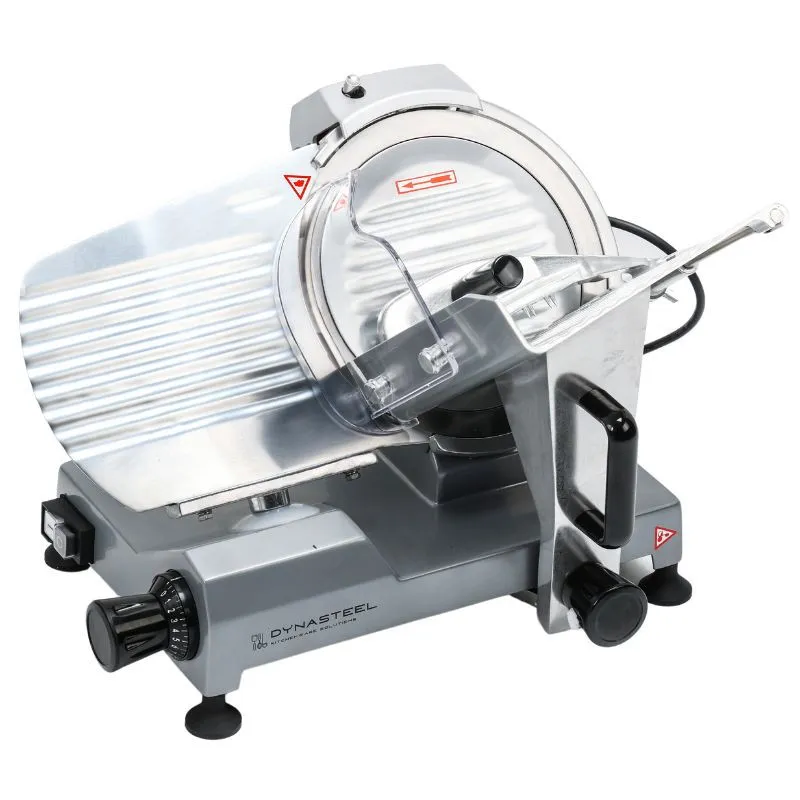 Affettatrice Professionale per Prosciutto 220 mm 120 W Semiautomatica a Gravità, Corpo in Alluminio