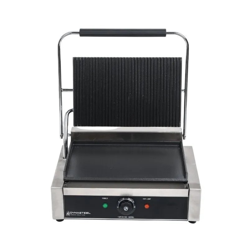 Grill Panini Pro 2200 W Piastre 340 x 220 mm Rigata/Liscia 50-300 °C Termostato Inox