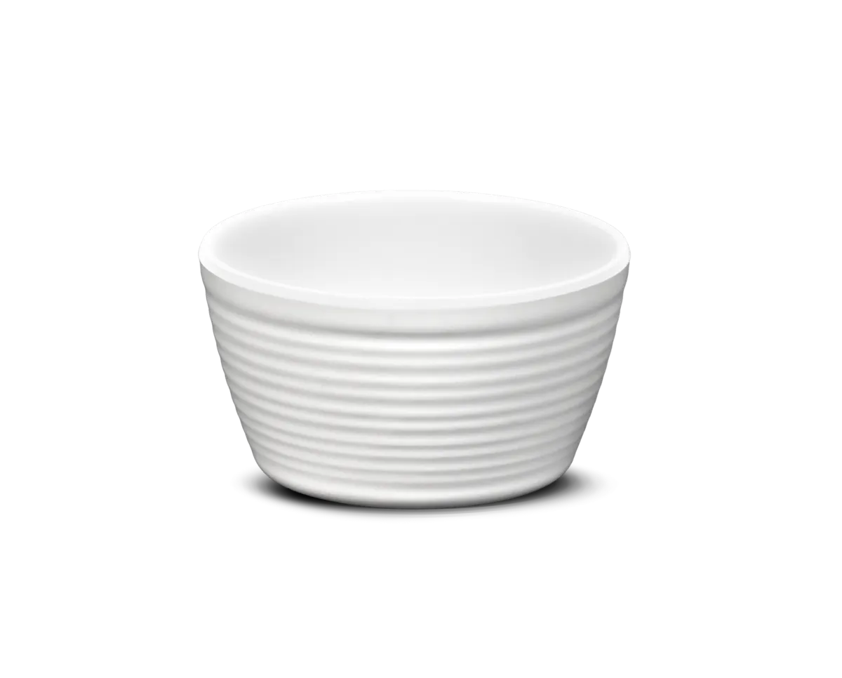 Ramequin Ondulato Bianco - 120 ml