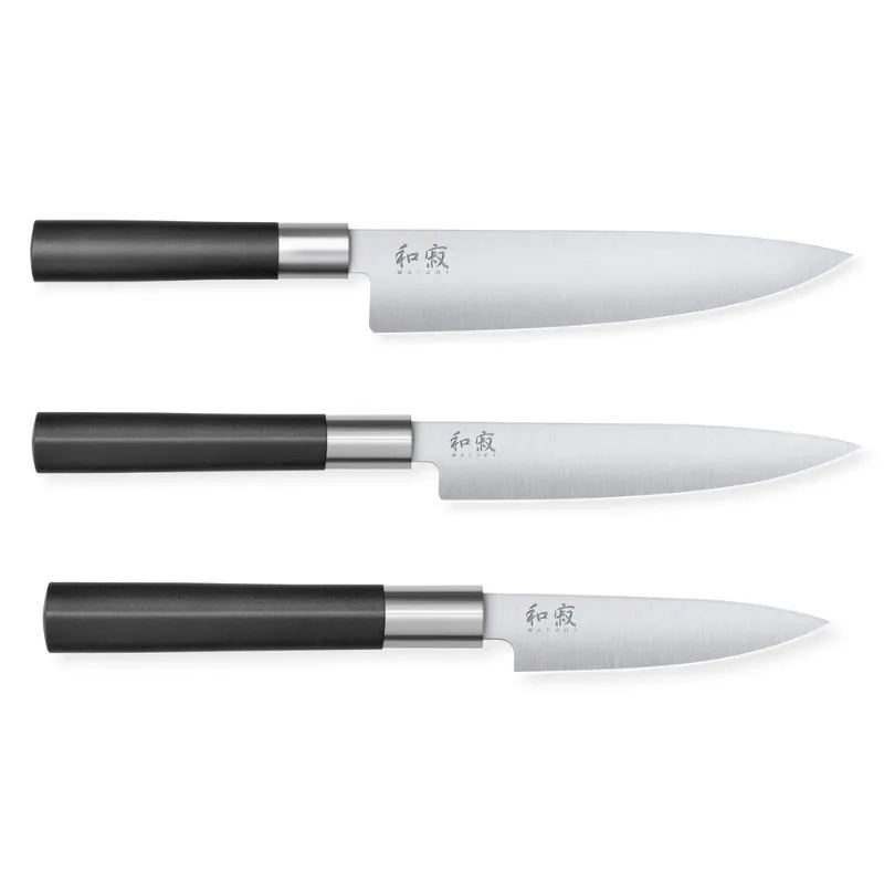 Set di 3 coltelli Wasabi Black - Ufficio Universale e Chef