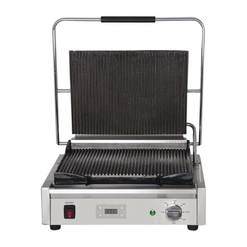 Grill di Contatto Semplice Rigato/Rigato - Ricondizionato