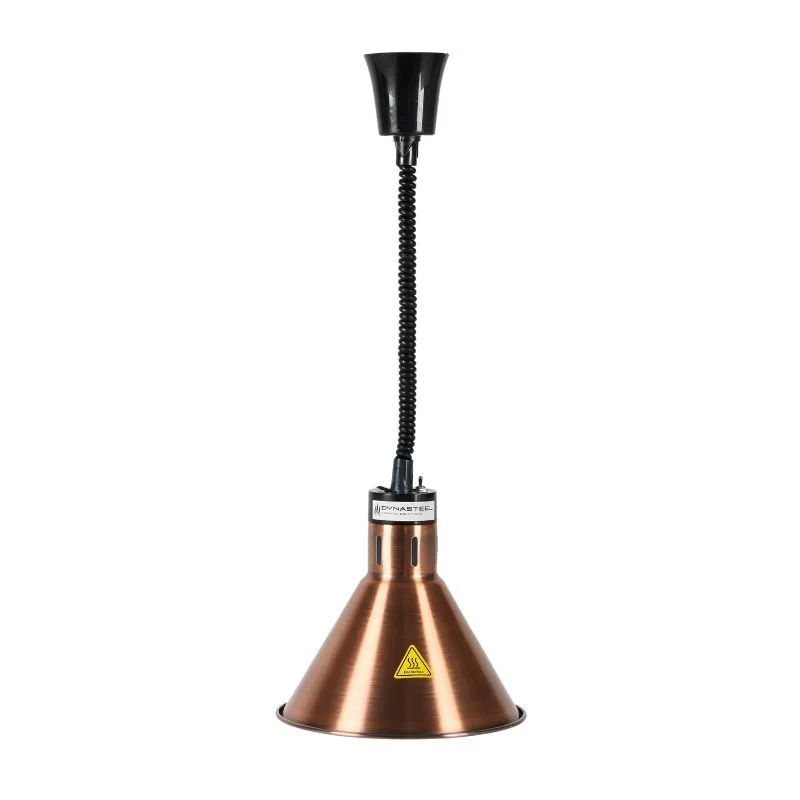 Lampada Riscaldante Conica Rame con Lampadina