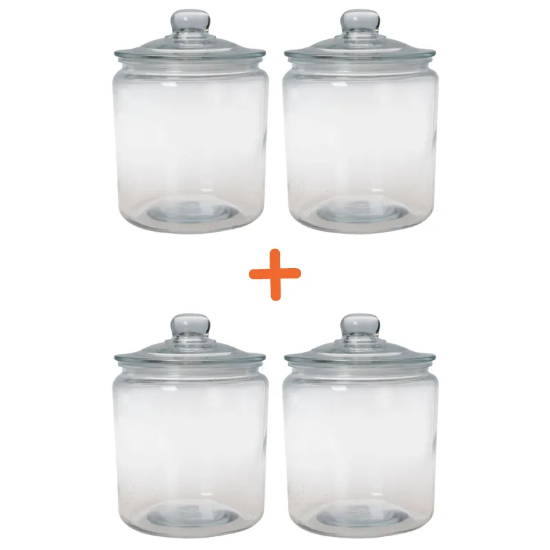 Barattolo per Biscotti - 3,8 L - Set di 4