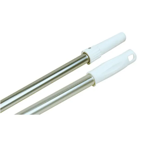 Manico per scopa in alluminio bianco - 1,5 m