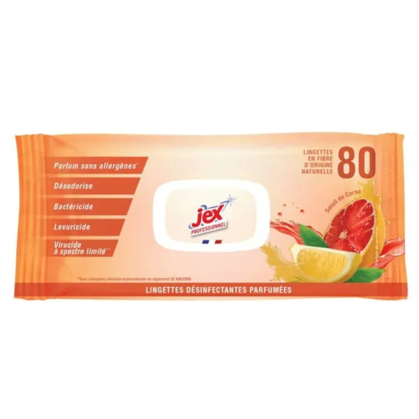 Salviette detergenti e disinfettanti Sole di Corsica - 80 salviette