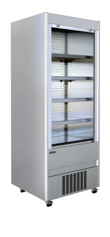 Vetrina Refrigerata in Acciaio Inox - 4 livelli - 370 L