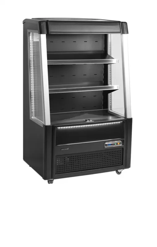 Vetrina Refrigerata Aperta - Nero - 242 L