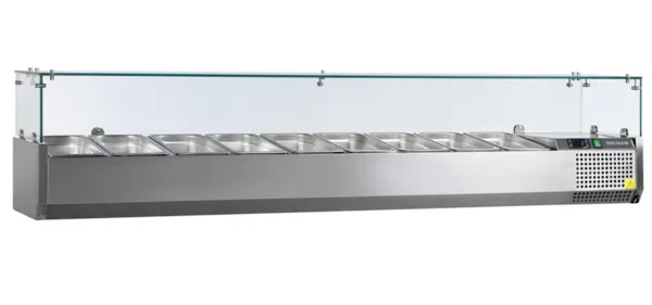 Saladette da Appoggio - Statica - 10 GN 1/4 - 52 L