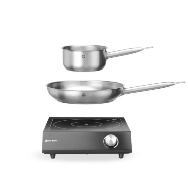 Piastra a Induzione con Pentola e Padella - 3500W