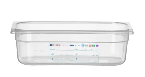 Scatola di stoccaggio Gastronorm GN 1/3 - 4 L - H 100 mm