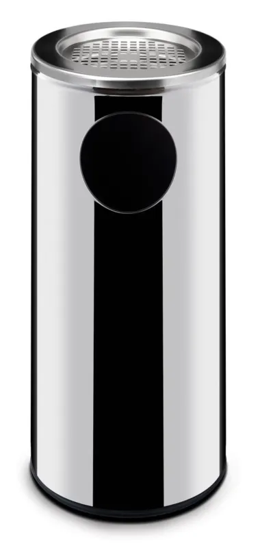 Cestino con posacenere - 240 mm di diametro
