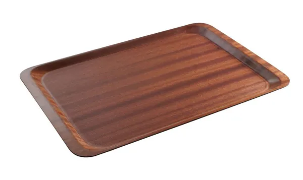 Piatto in legno rettangolare - 530 x 370 mm