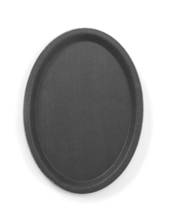 Vassoio da servizio ovale in fibra di vetro - 160 x 230 mm